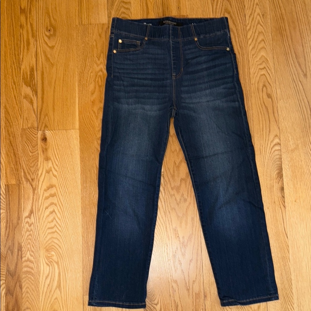 Liverpool the skinny crop jeans